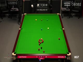 斯诺克乔·奥康纳2-4扎克·苏尔蒂20231017