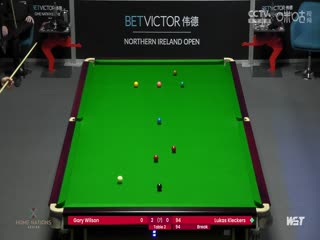 斯诺克卢卡斯·克莱克斯1-4加里·威尔逊20231023