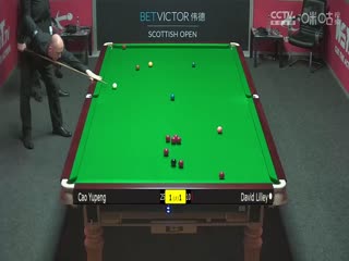 斯诺克曹宇鹏4-2大卫·利利20231030