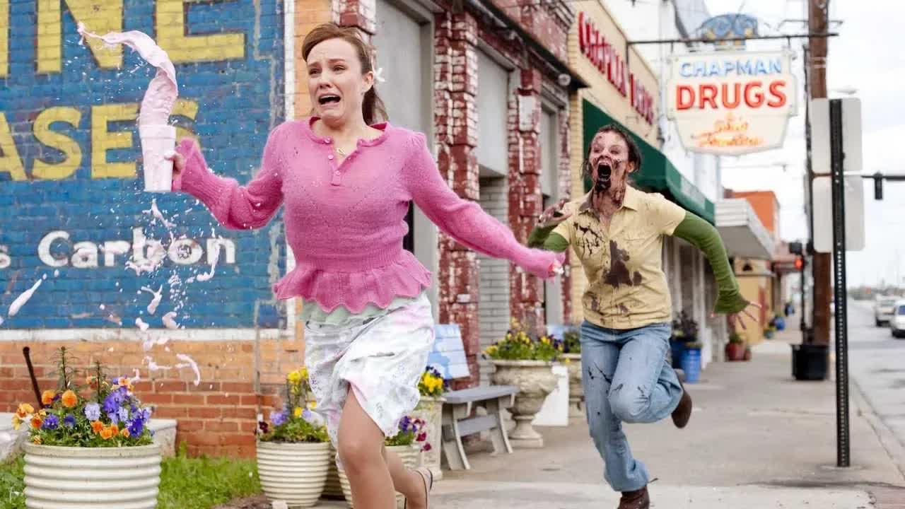 喪屍病毒席捲美国，2男2女如何逃生？《喪屍樂園》很搞的喪屍喜编片